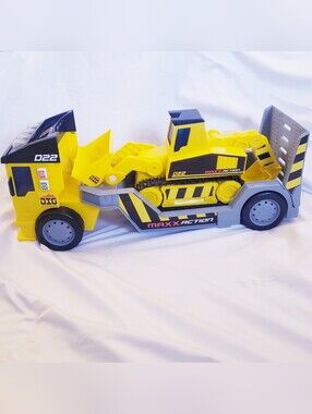 Maxx Action 2-in-1 Truck, Trailer, And Motorized Driver